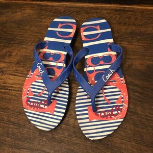 Coach “Kali” Flip Flop sandals, size 7/8